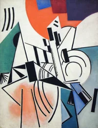 Suprematismo não objetivo da composição